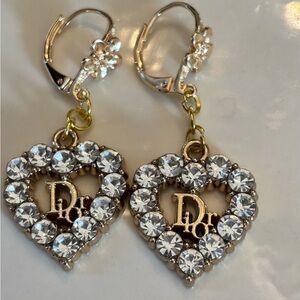 Dior Gold and Silver zipper pull/charms
